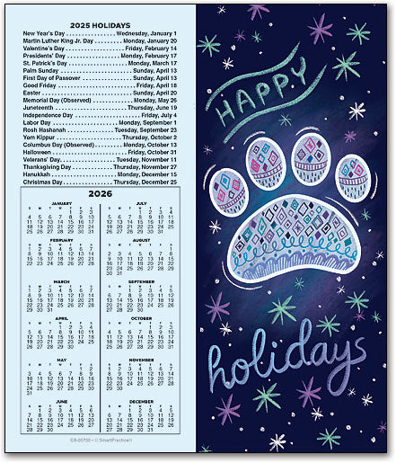Winter Wonder Tear-off Calendar