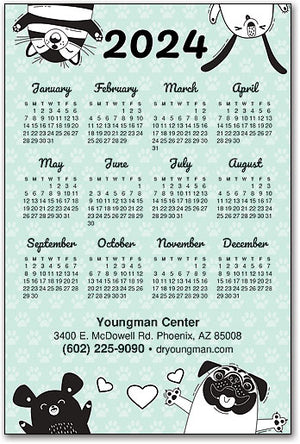 Yippee Pets Postcard Calendar
