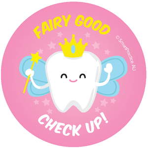 Fairy Good Check Up Stickers (100pk)