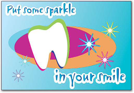 Sparkle In Your Smile Postcard