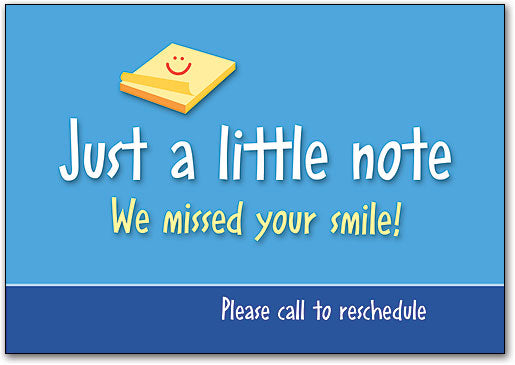 Just A Little Note Postcard