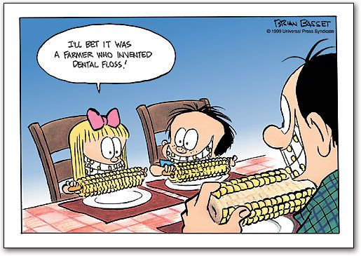 Invented by Farmer Postcard