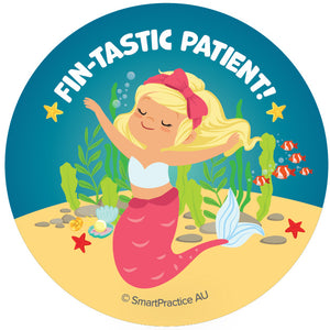 Fin-Tastic Mermaid Stickers (100pk)
