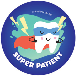 Super Patient Stickers (100pk)