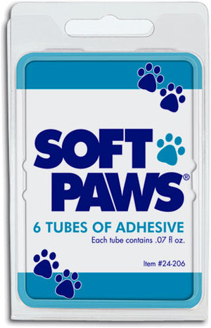 Soft Paws Adhesive Refill 6 pack