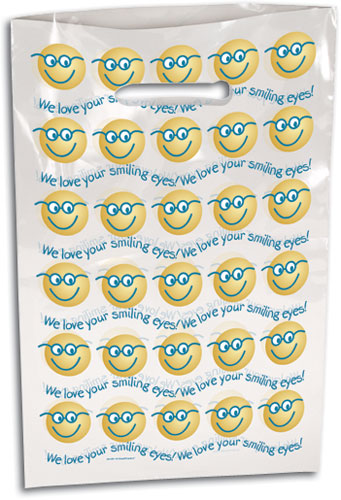 Smiling Eyes Scatter Print Supply Bag (Large)