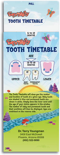 Sqwiggly® Tooth Time Table Slide Guide
