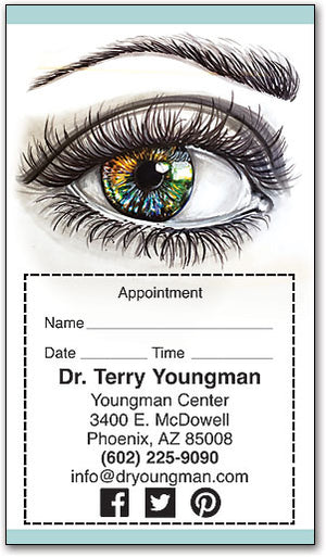Visions Of Color Appointment Card