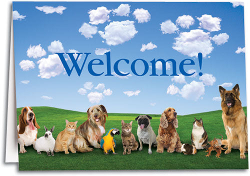 From the Gang Welcome Folding Card