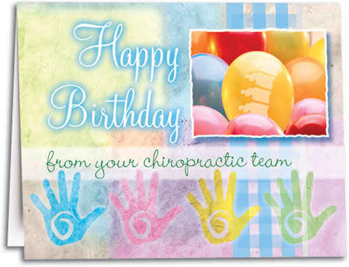 Pastel Hands Folding Card