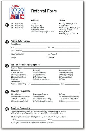 Referral Form - Two Sided