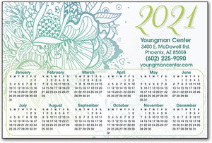 Botanical Bliss Calendar Magnet