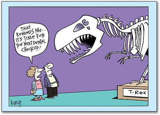 Dinosaur Reminder Postcard
