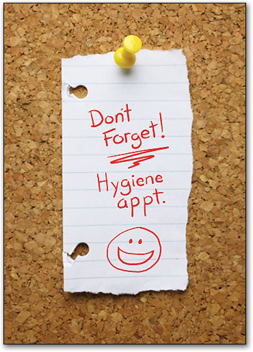 Corkboard Hygienist Postcard