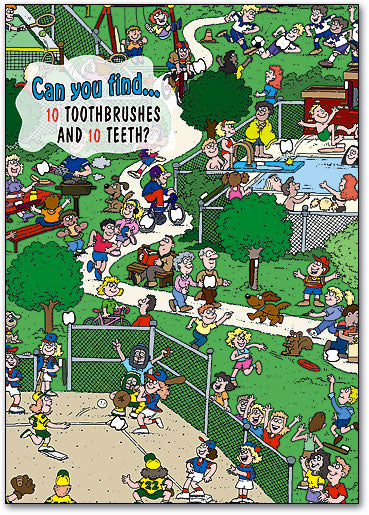 Hidden Items Standard Postcard