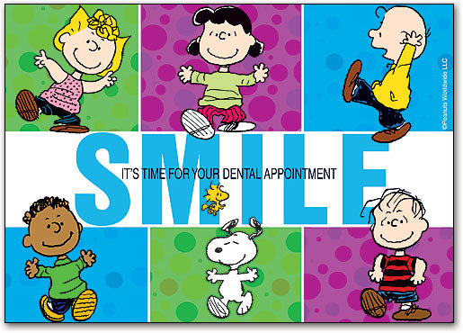 Smile Squares Postcard