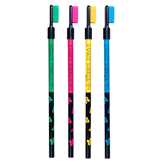 8.25" Toothbrush Pencils (36 pack)