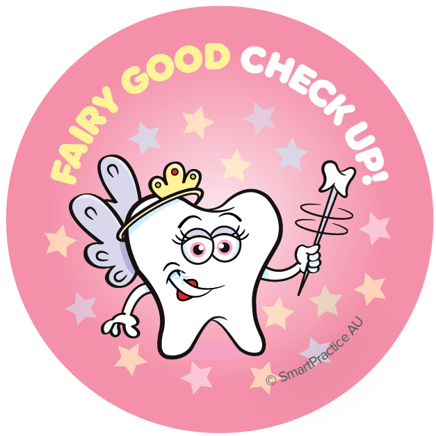 Fairy Good Checkup Stickers (100pk)