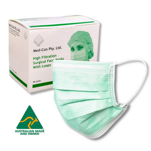 Med-Con Surgical Face Mask Level 3 with Loops