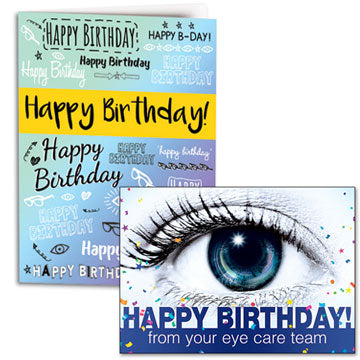 Optometry Birthday Cards