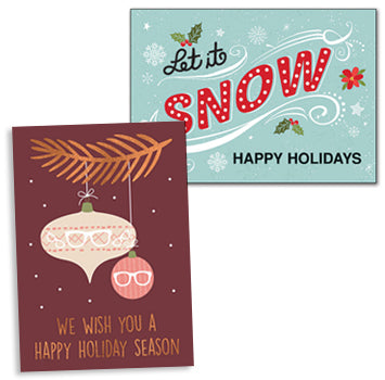 Optometry Christmas Postcards