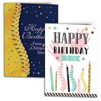 Chiropractic Birthday Cards