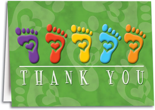 Podiatry Thank You Cards