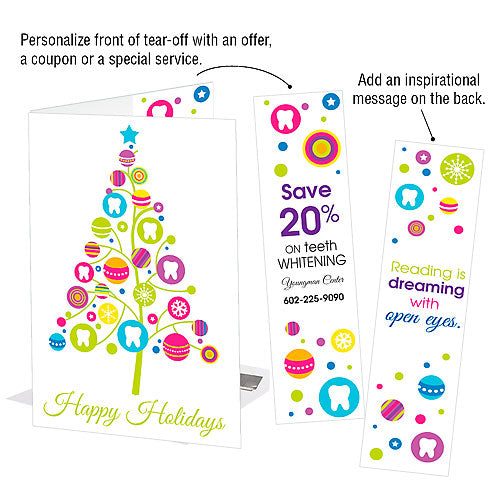 Dental Tear Off Folding Cards