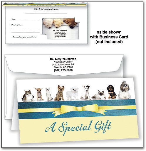 Veterinary Gift Certificates