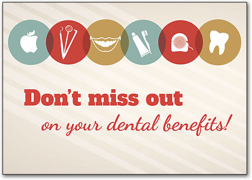 Dental Benefit Reminder Cards