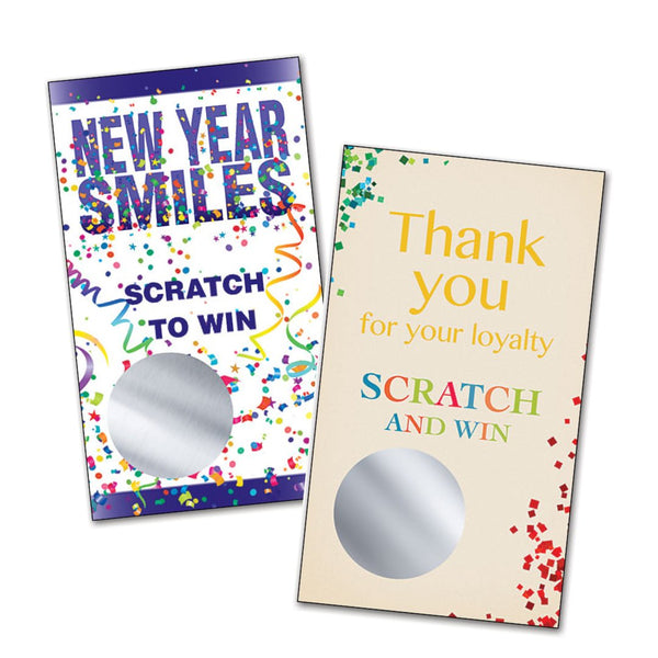 Dental Scratch Off Cards