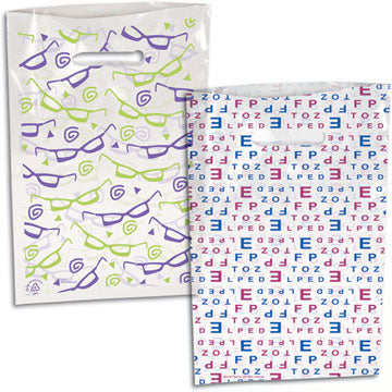 Optometry Scatter Print Supply Bags