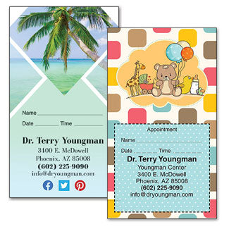 Podiatry Business Appointment cards