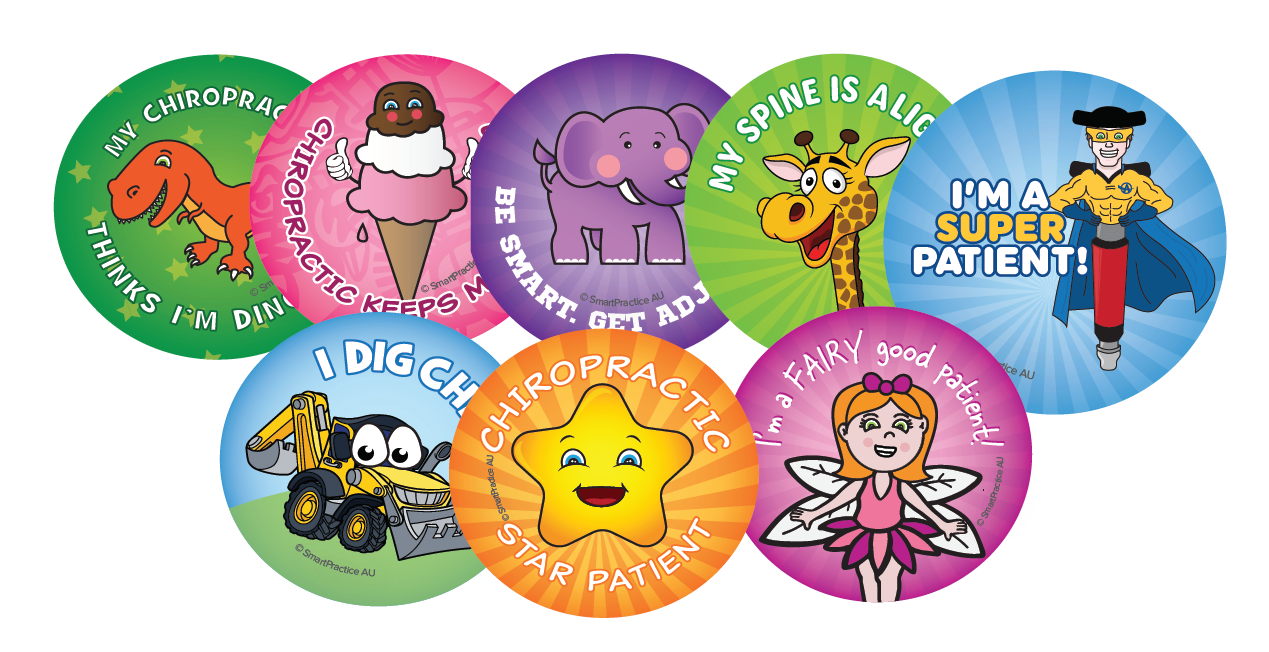 Chiropractic Stickers