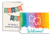 Dental Folding Cards