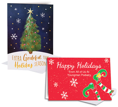 Podiatry Christmas Folding Cards