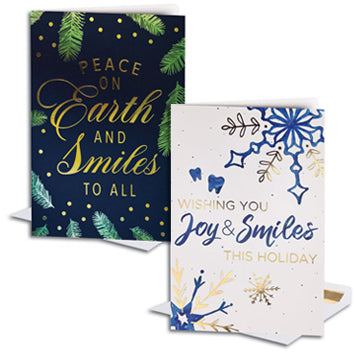 Dental Christmas Folding Cards