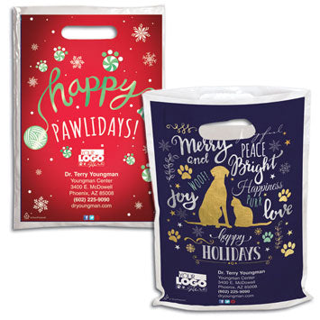 Vet Christmas Supply Bags