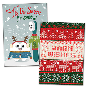 Dental Christmas Postcards