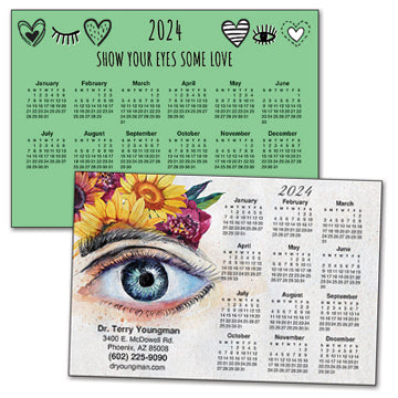 Optometry Calendar Magnets