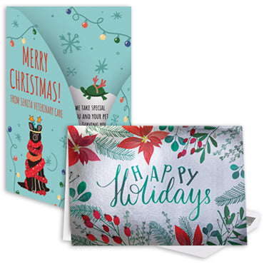 Veterinary New Holiday Card Formats
