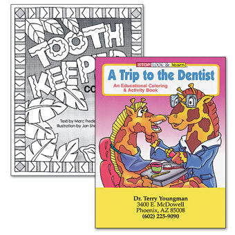 Dental Themed Colouring & Activity Books
