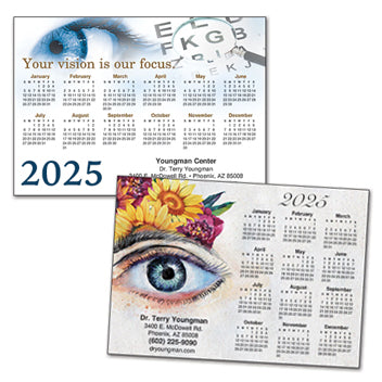 Optometry Postcard Calendars