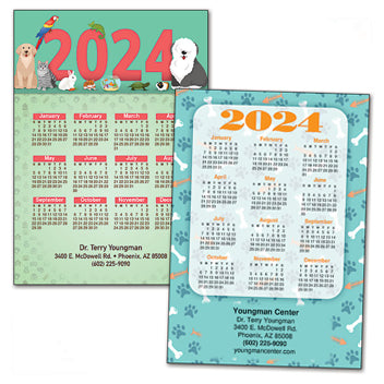 Veterinary Postcard Calendars