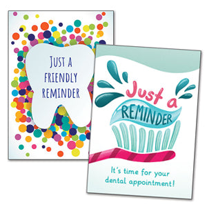 Dental Recall Cards