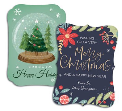 Chiropractic Christmas Flat Cards