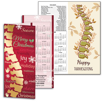Chiropractic Tear-Off Calendars