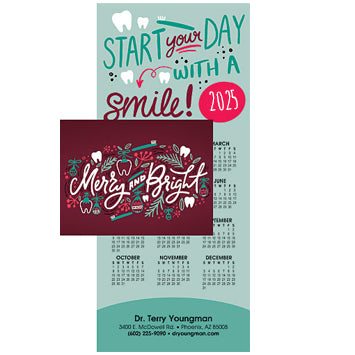 Dental Tri-Fold Calendars