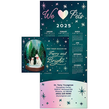 Veterinary Tri-Fold Calendars