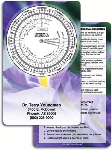 Floral Design- Pregnancy Wheel – Smart Practice Australia